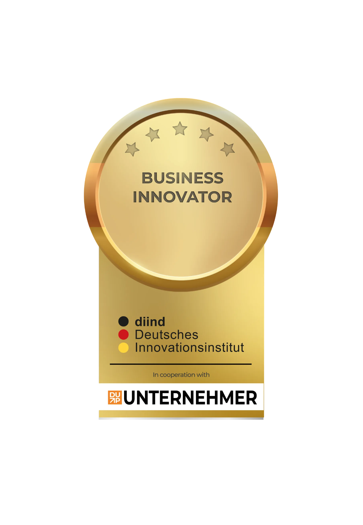 Auszeichnung Business Innovator